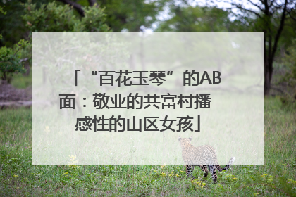 “百花玉琴”的AB面：敬业的共富村播 感性的山区女孩