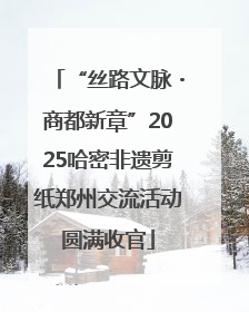 “丝路文脉・商都新章”2025哈密非遗剪纸郑州交流活动圆满收官