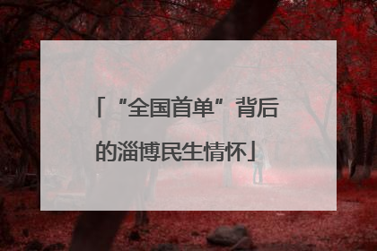 “全国首单”背后的淄博民生情怀