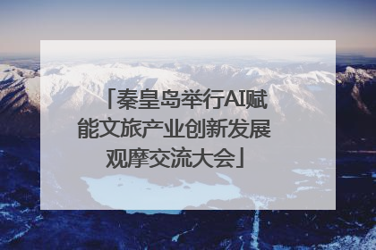 秦皇岛举行AI赋能文旅产业创新发展观摩交流大会