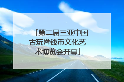 第二届三亚中国古玩暨钱币文化艺术博览会开幕