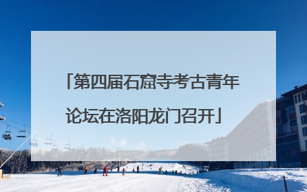 第四届石窟寺考古青年论坛在洛阳龙门召开