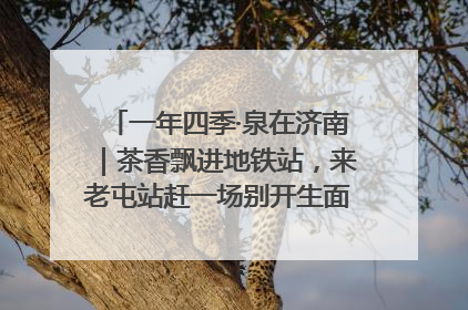 一年四季·泉在济南｜茶香飘进地铁站，来老屯站赶一场别开生面的“茶韵市集”！
