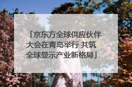京东方全球供应伙伴大会在青岛举行 共筑全球显示产业新格局