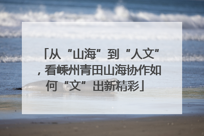 从“山海”到“人文”，看嵊州青田山海协作如何“文”出新精彩