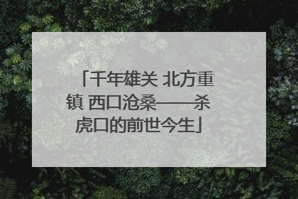 千年雄关 北方重镇 西口沧桑——杀虎口的前世今生