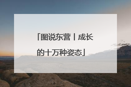 图说东营丨成长的十万种姿态