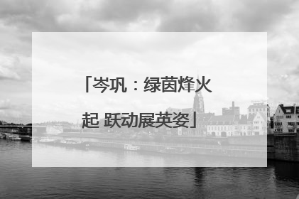 岑巩：绿茵烽火起 跃动展英姿
