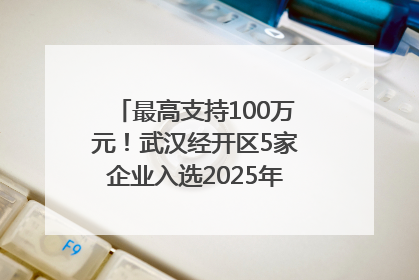 最高支持100万元！武汉经开区5家企业入选2025年度武汉市重点研发计划拟立项项目名单