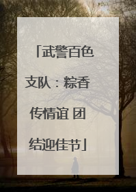 武警百色支队：粽香传情谊 团结迎佳节