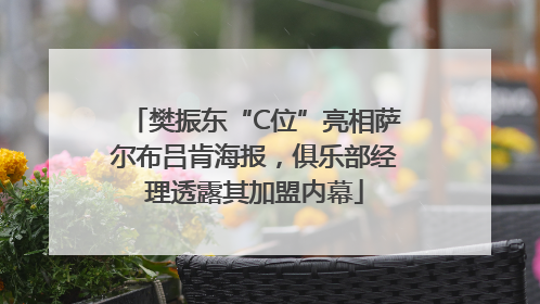 樊振东“C位”亮相萨尔布吕肯海报，俱乐部经理透露其加盟内幕