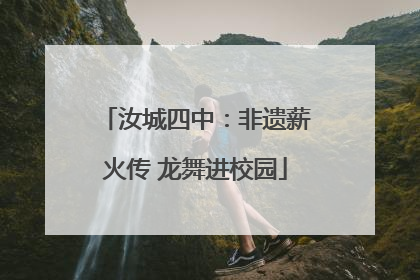 汝城四中：非遗薪火传 龙舞进校园