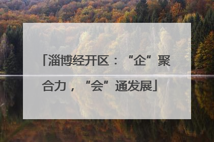 淄博经开区：“企”聚合力，“会”通发展