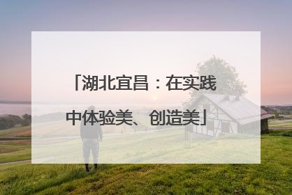 湖北宜昌：在实践中体验美、创造美