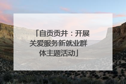 自贡贡井：开展关爱服务新就业群体主题活动
