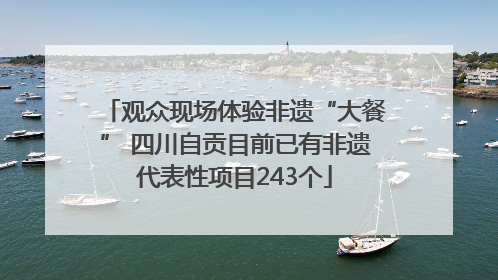 观众现场体验非遗“大餐” 四川自贡目前已有非遗代表性项目243个