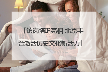 镇岗塔IP亮相 北京丰台激活历史文化新活力
