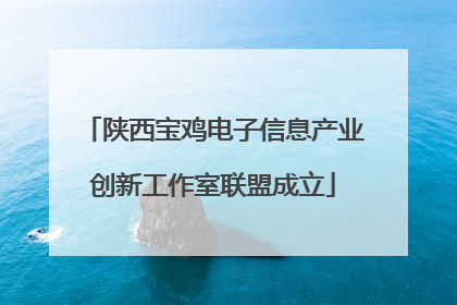 陕西宝鸡电子信息产业创新工作室联盟成立