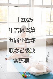 2025年吉林省第五届小篮球联赛省级决赛落幕