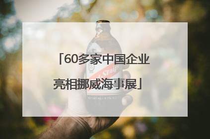 60多家中国企业亮相挪威海事展